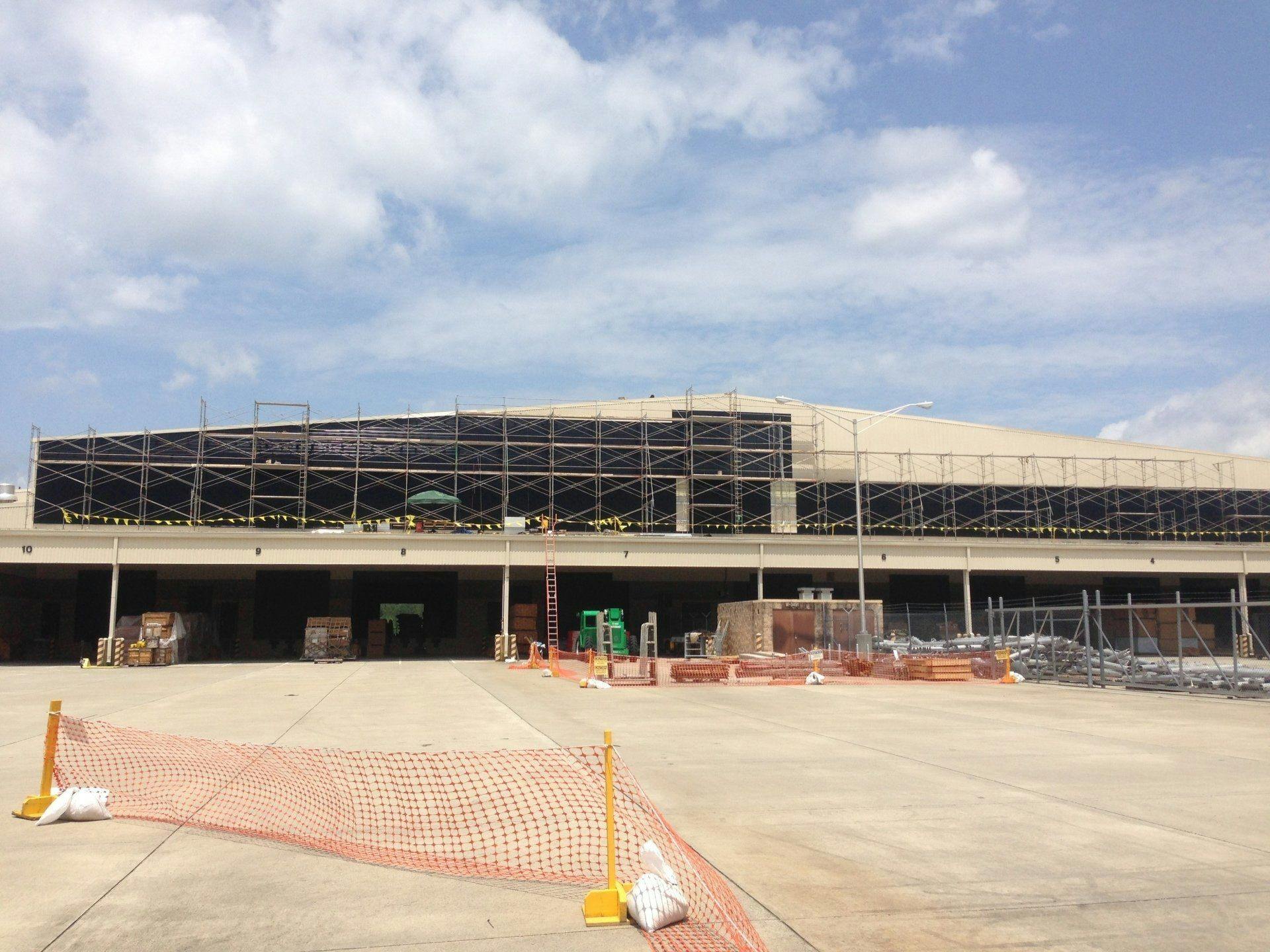 Stewart Group Enterprises LLC installing a structure