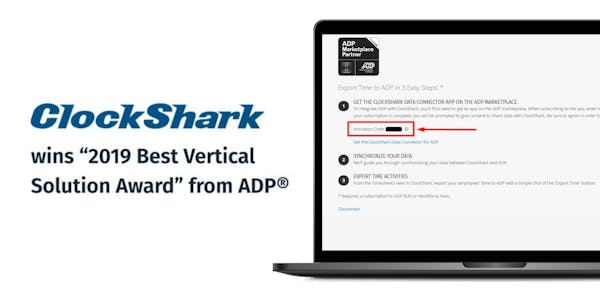 ClockShark Best Vertical Solution Award ClockShark Best Vertical Solution Award