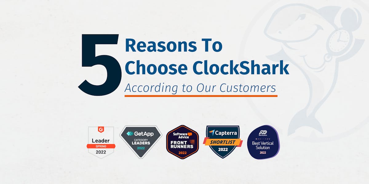 Clockshark Reviews 5 Reasons To Choose ClockShark According to Our Customers Clockshark Reviews 5 Reasons To Choose ClockShark According to Our Customers