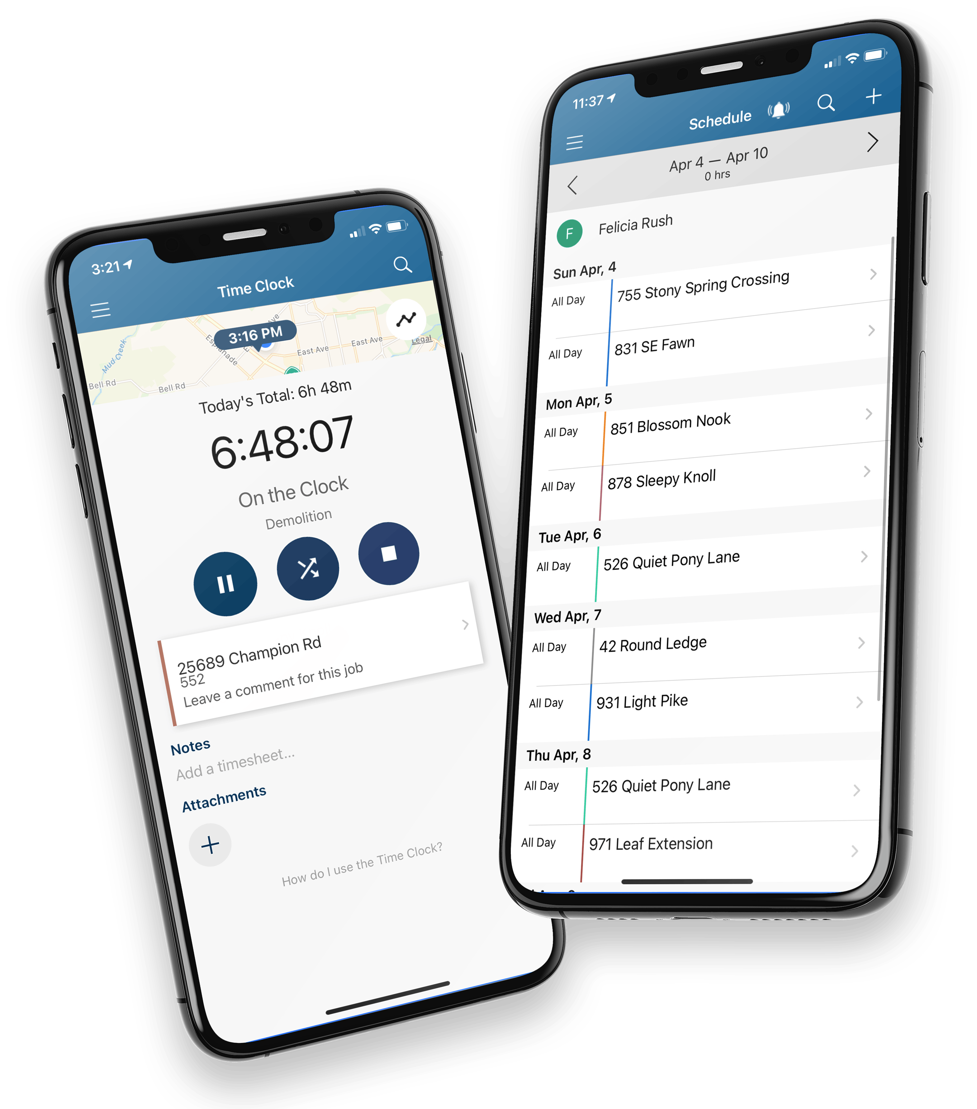 Mobile Time Tracking