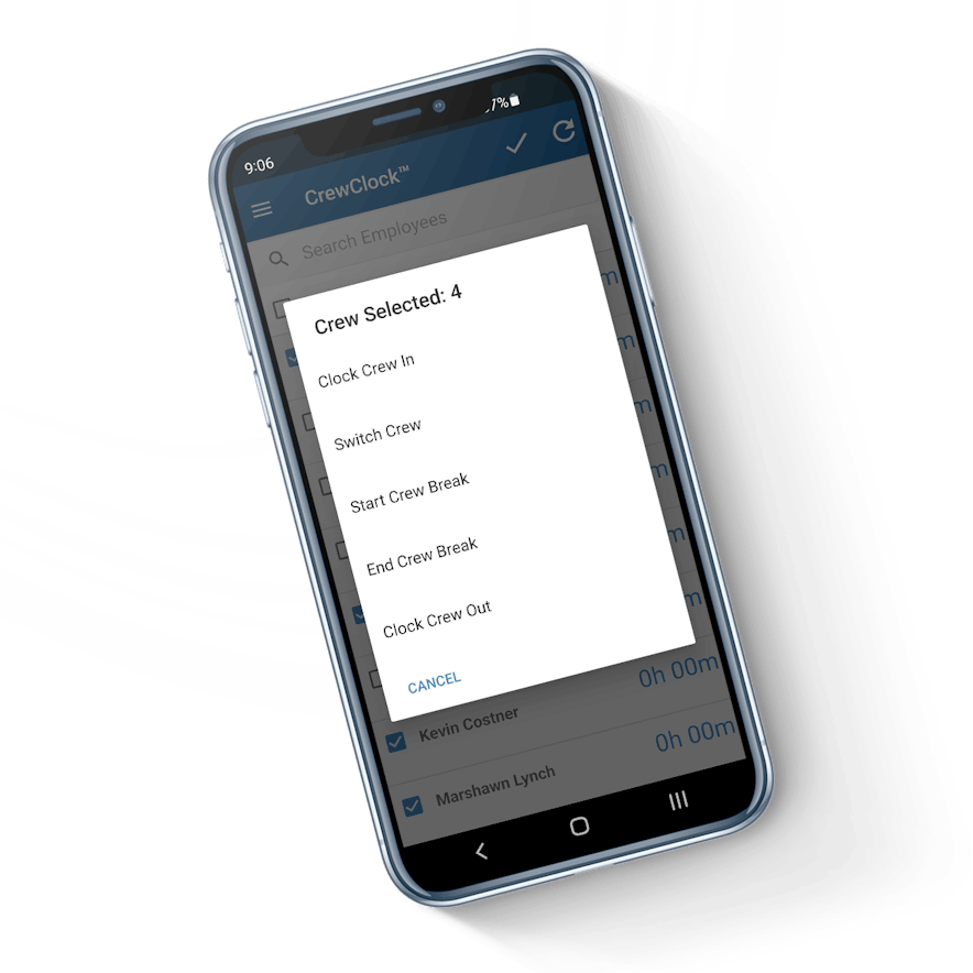 Crew Timesheet App