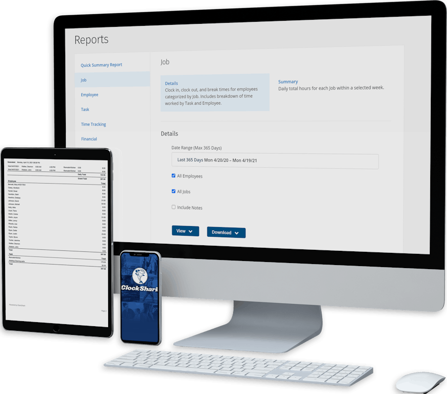 Employee Time Card App for Accurate Workforce Tracking