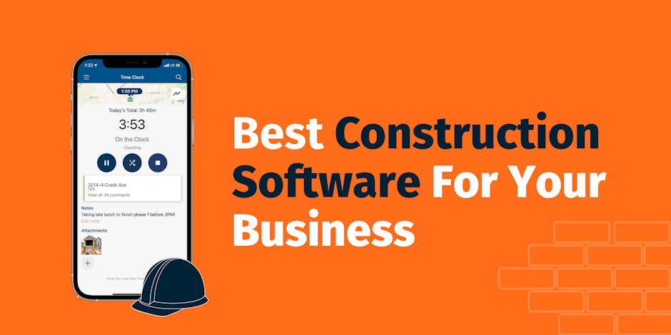 Best Construction Software For Your Business 