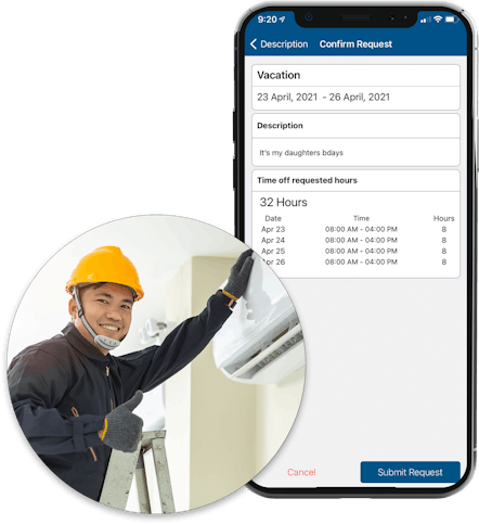 employee time tracking app