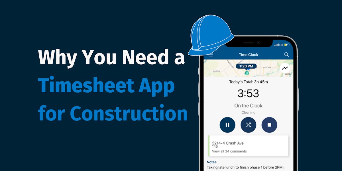 Why You Need a Timesheet App for Construction
