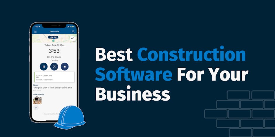 Best Construction Software For Your Business