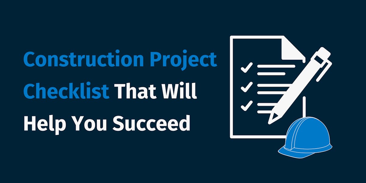 construction project checklist construction project checklist