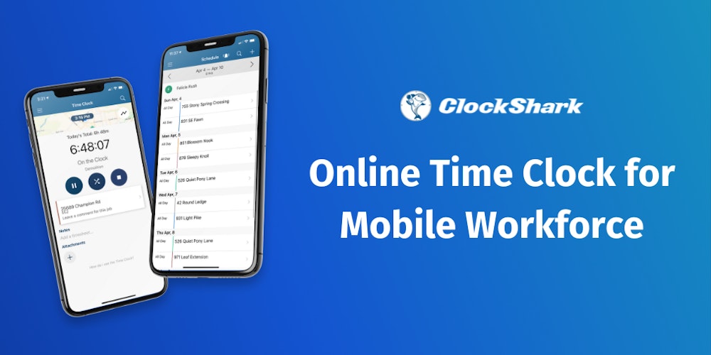 Online Time Clock ClockShark