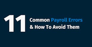 Common Payroll Errors & How To Avoid Them