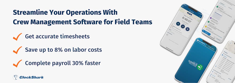 Choosing the Best Crew Management Software for Field Teams