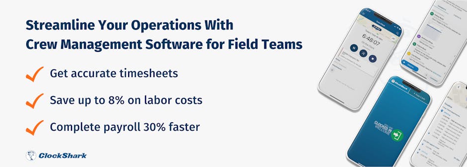 Crew Management Software for Field Teams
