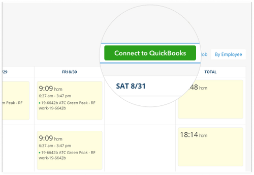 clockshark and quickbooks integration