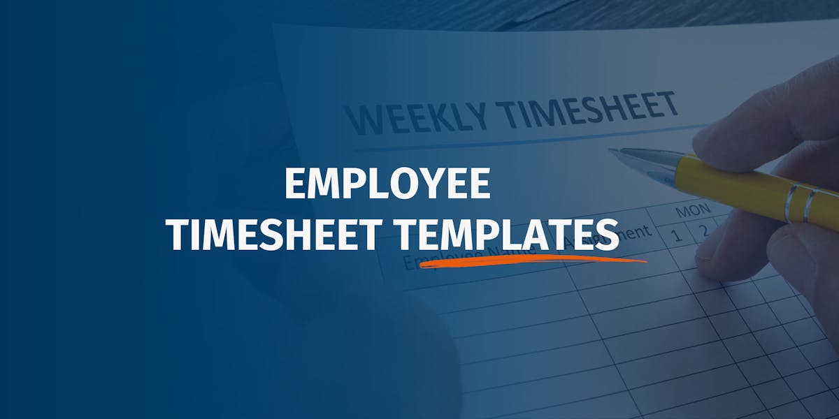 Free Employee Timesheet Templates ⏱️