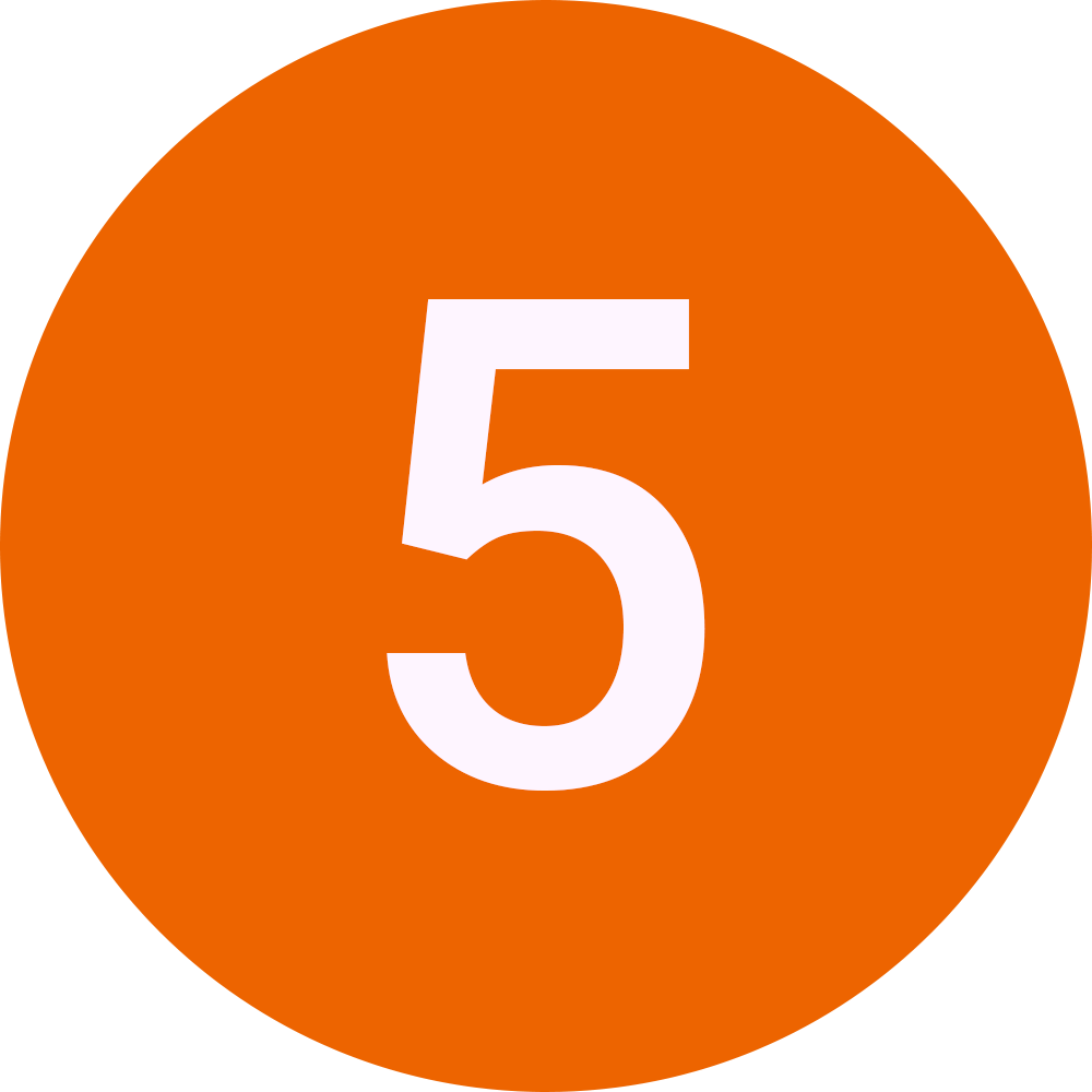 Step 5 indicator