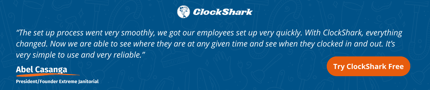 ClockShark Review - Cleaning Business