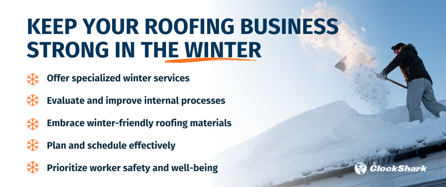keep your roofing business strong in winter