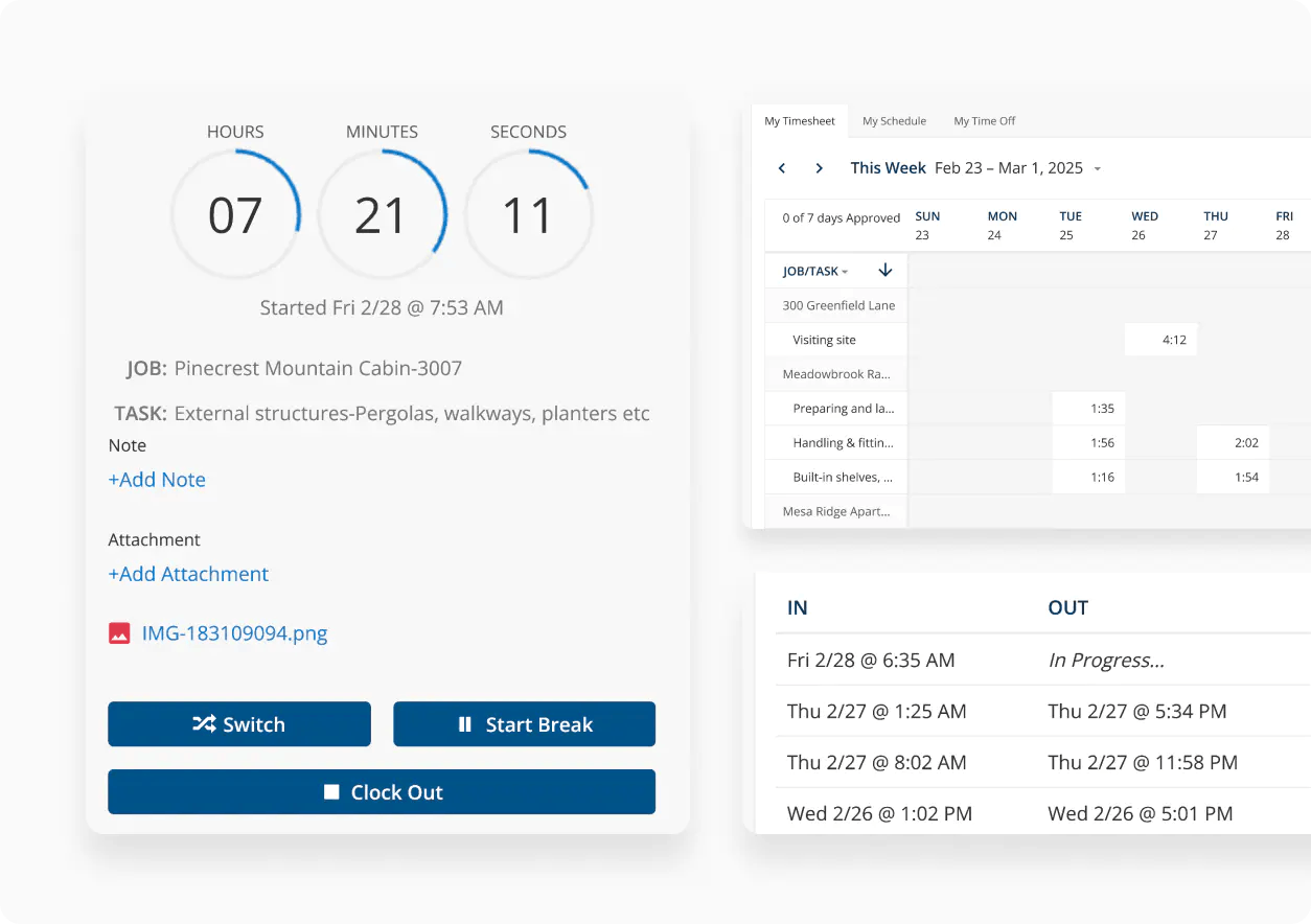 Web Punch Clock