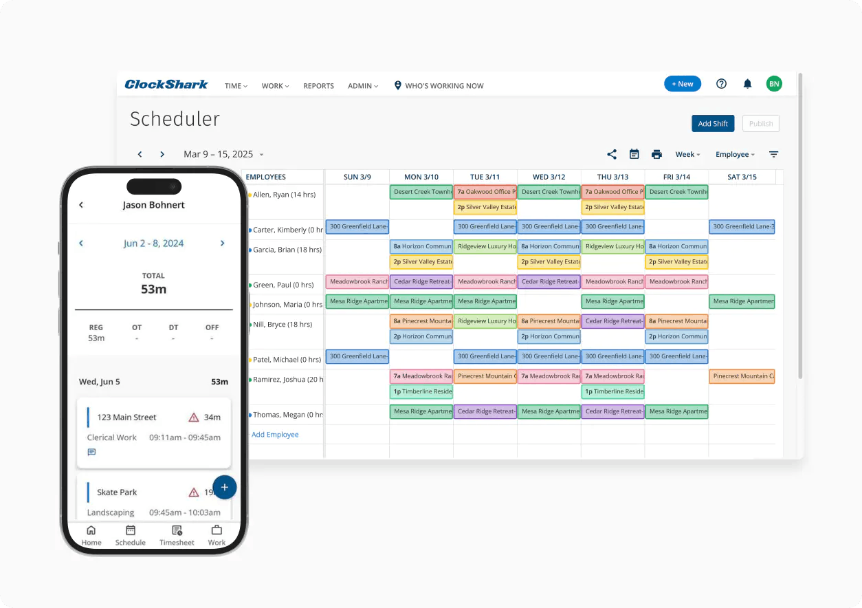 Employee Scheduling App