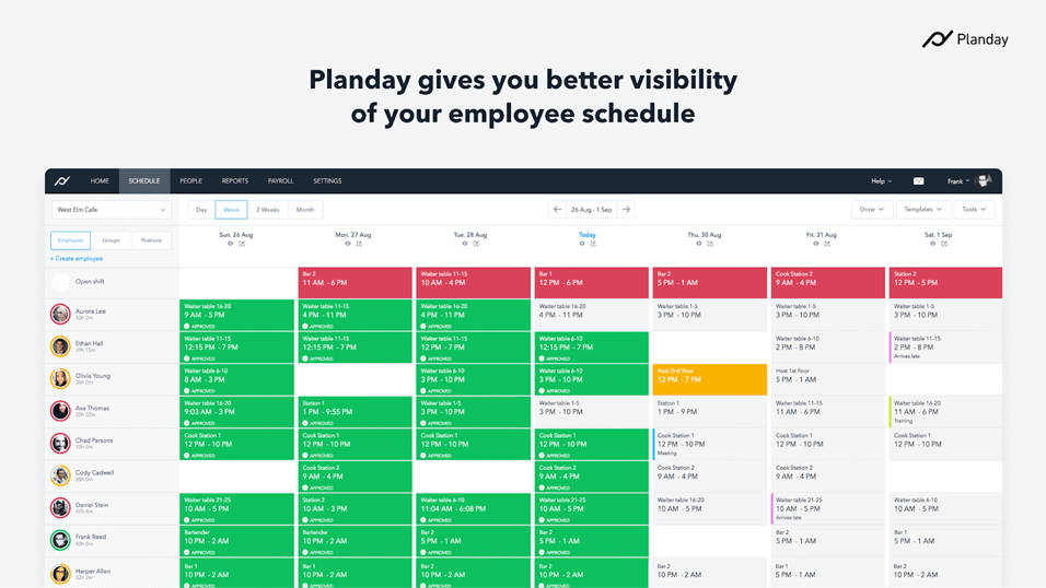 Planday app