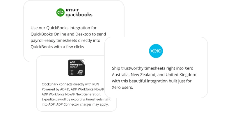 Payroll integrations