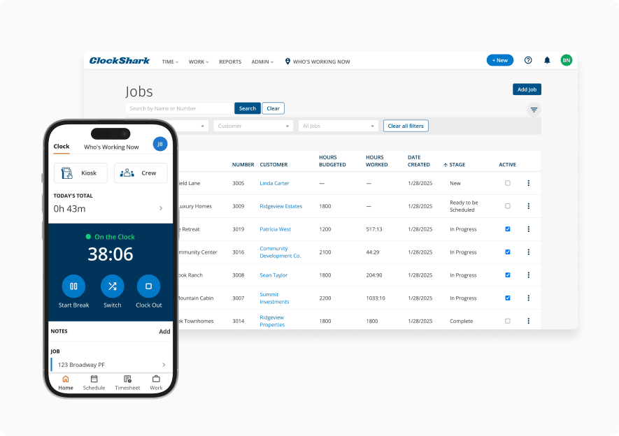 ClockShark Jobs