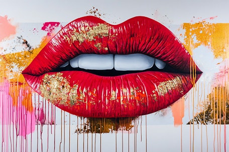 Rote Lippen soll man küssen