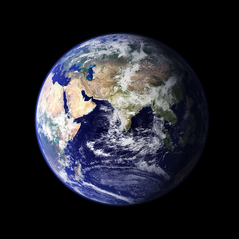 A photo of the Earth