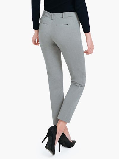 Grey Heather (Skinny Fit) Women's Kinetic Pants | Ministry of Supply