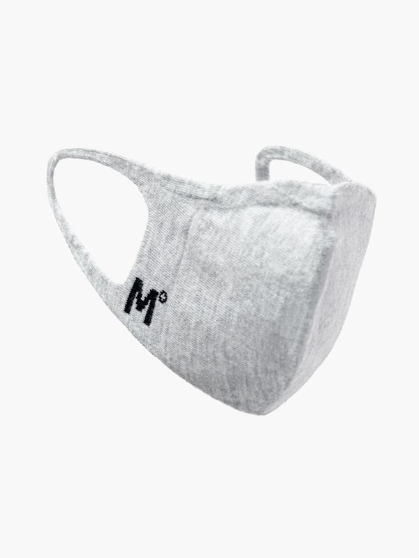Light Grey 3D Print-Knit Mask 2.0 Side View