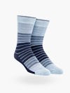 Blue Stripe Gradient Atlas Dress Sock