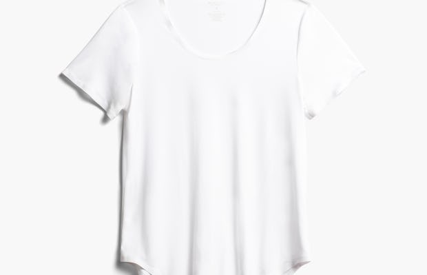 White Women's Luxe Touch Tee | Ministry of Supply