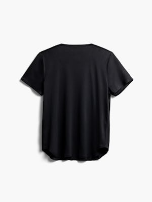 Women's Black Luxe Touch Tee Back View