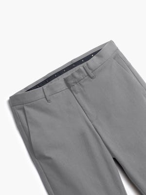 close up of men's slate grey kinetic pant shot of front