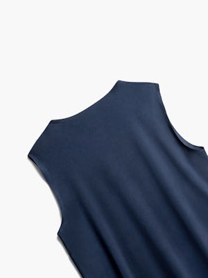 Close up of Womens Indigo Luxe Touch Tank - Back