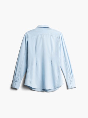 Women's Light Blue Juno Recycled Tailored Dress Shirt Back
