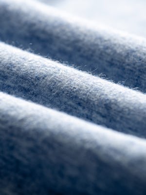 chambray blue composite merino active fabric roll