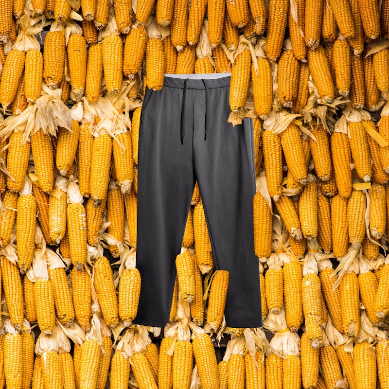 Kinetic pants and corn 