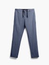 men's faded indigo pace tapered chino flat shot of front
