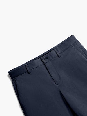Close up of Men's Navy Kinetic Shorts front