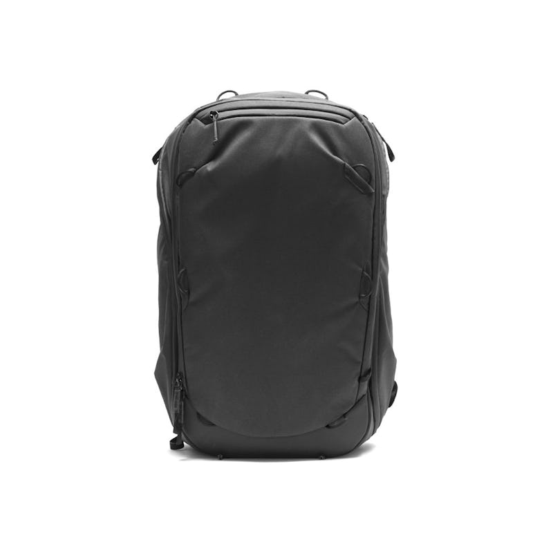 Image of Peak Design Travel Backpack in black open