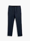 men's navy kinetic tapered pant flat shot of front