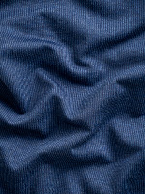 men's indigo stripe hybrid button down wavy fabric
