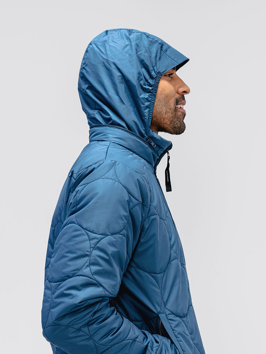 Storm Blue Men's Aurora Insulated Jacket | Ministry of Supply