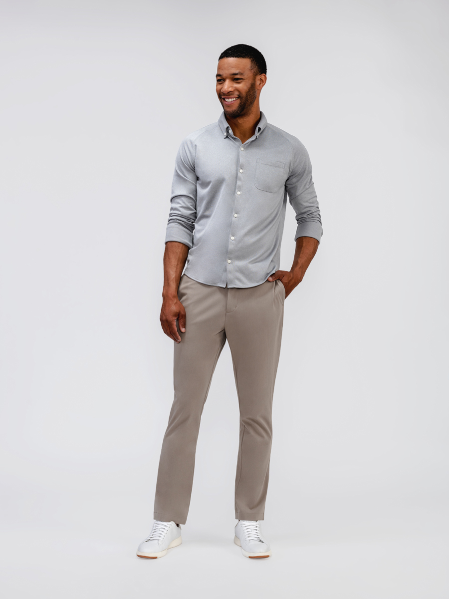 White Shirt, Interview Clothing Ideas With Grey Formal, 50% OFF