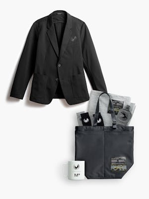 boom x ministry of supply supersonic capsule all items with men's black kinetic blazer
