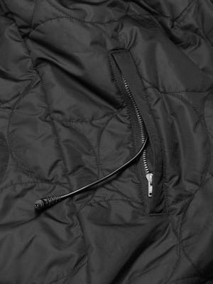 womens mercury heated jacket black inside pocket zoom flat