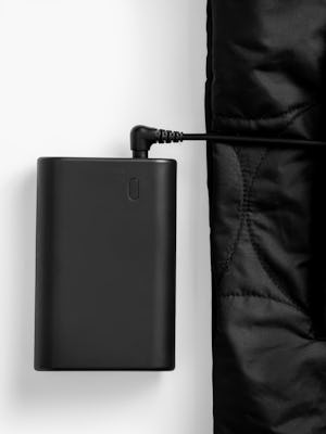 mercury heated jacket black battery