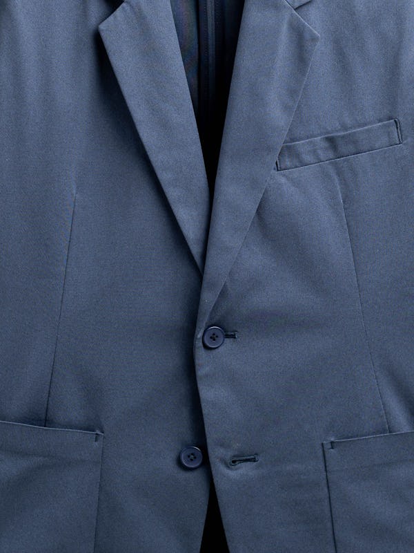 Shadow Blue Heather Men's Kinetic Blazer | Ministry of Supply
