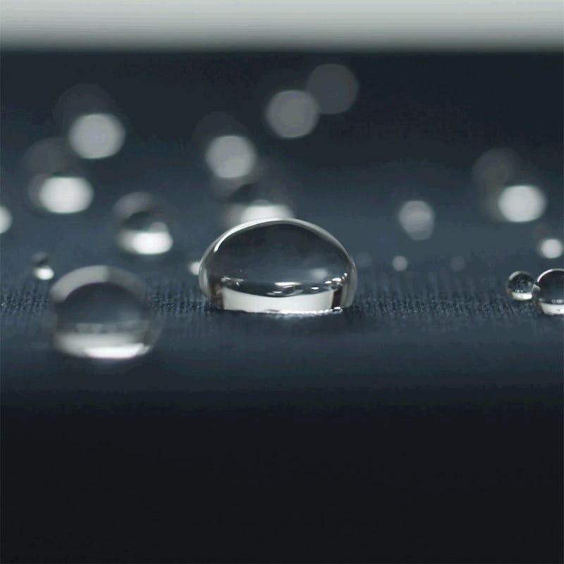 water droplet feature static image