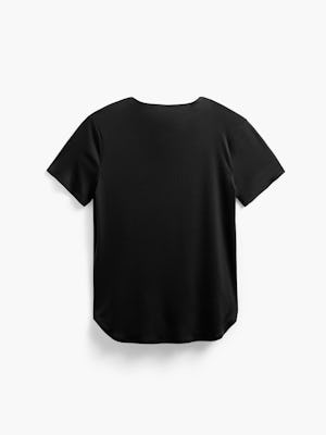Women's Black Luxe Touch Tee Back View